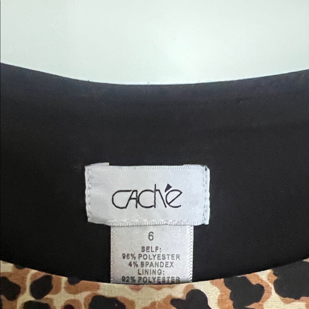 Cache Rococco print dress sz 6 - Picture 2 of 6